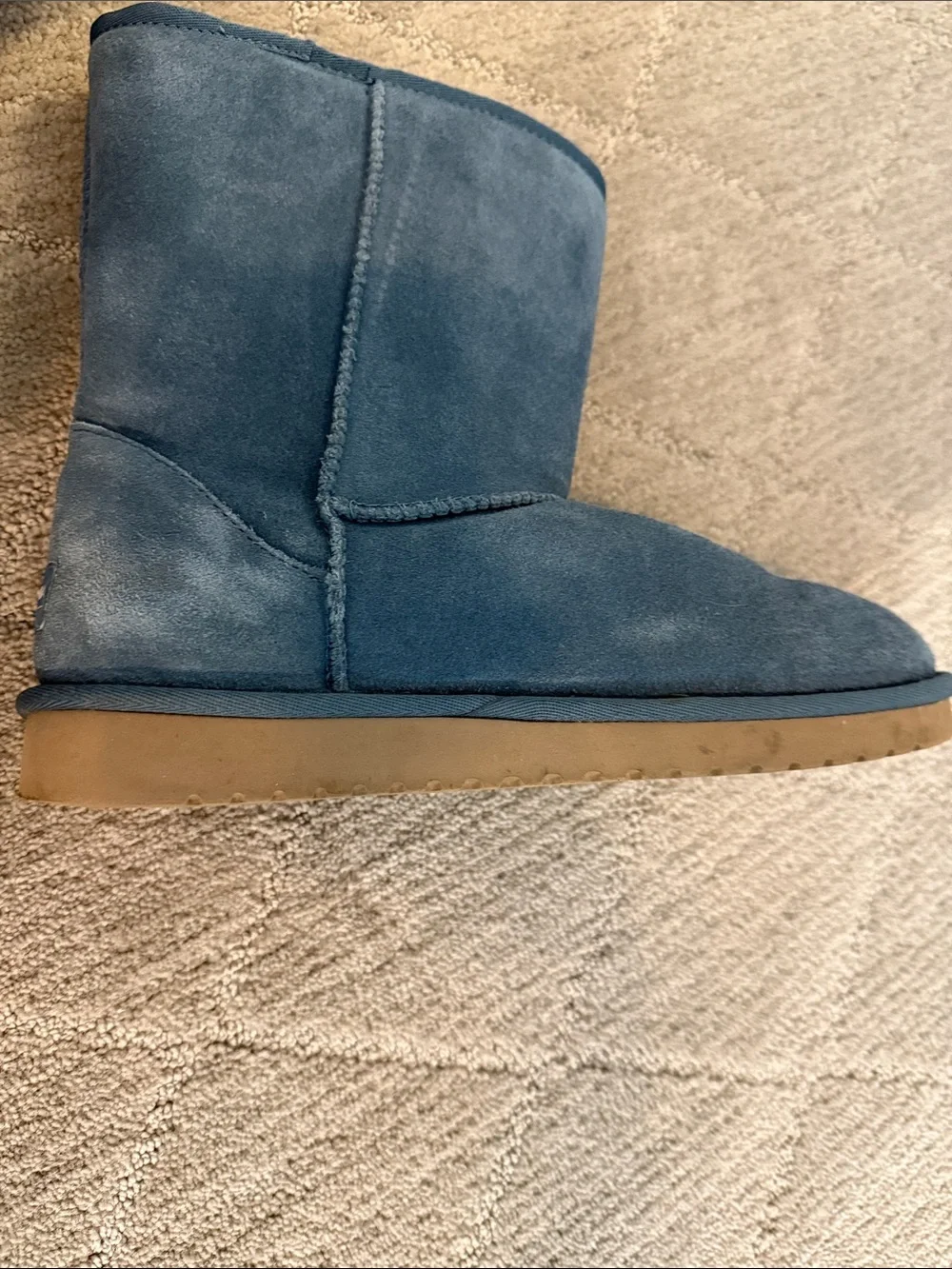 Kookaburra blue suede boots style 1017090 sz 9